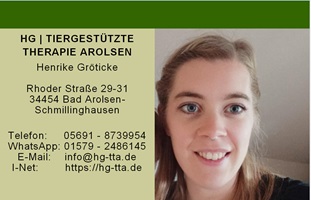 Visitenkarte von Henrike Gröticke